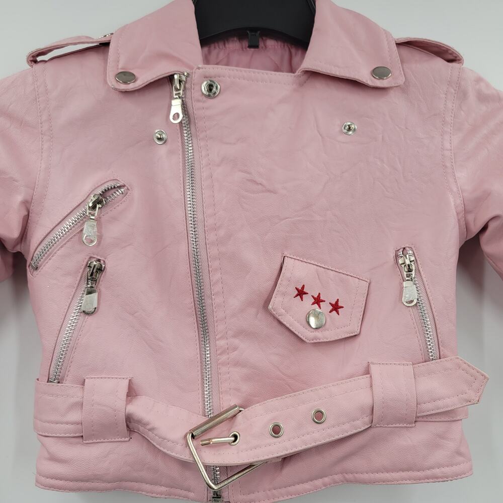 Outdoor Habitat toddler pink jacket USA eagle on back size 2T - Picture 2 of 11